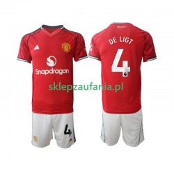 3-13 år Barn Manchester Utd drakt Matthijs de Ligt 4 Hjemme 2025-2026 Korte Ermer 3-13 år Barn Manchester Utd drakt Matthijs de Ligt 4 Hjemme 2025-2026 Korte Ermer