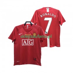 Herre Manchester Utd drakt RONALDO 7 2007 Retro Hjemme 2008 Korte Ermer Herre Manchester Utd drakt RONALDO 7 2007 Retro Hjemme 2008 Korte Ermer