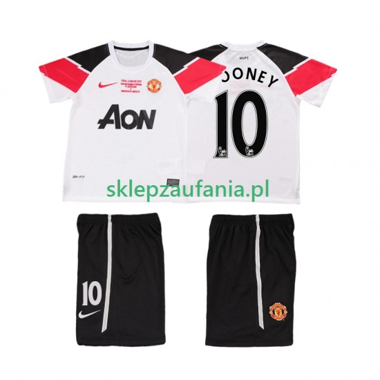 3-13 år Barn Manchester Utd drakt ROONEY 10 Champions League 2012 Retro Tredje 2011 Korte Ermer