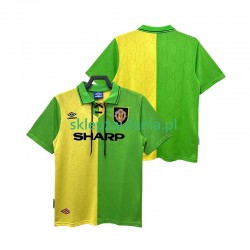 Herre Manchester Utd drakt 1992 Retro Borte 1994 Korte Ermer