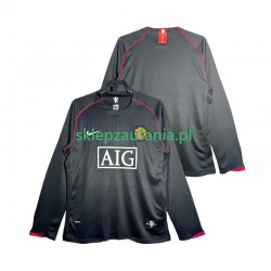 Herre Manchester Utd drakt 2007 Retro Borte 2008 Langermet