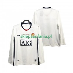 Herre Manchester Utd drakt Champions League 2009 Retro Borte 2008 Langermet