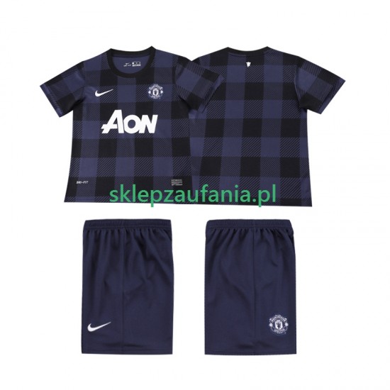 3-13 år Barn Manchester Utd drakt 2013 2014 Retro Borte Korte Ermer