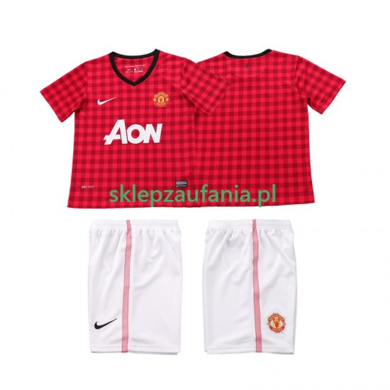 3-13 år Barn Manchester Utd drakt 2012 2013 Retro Hjemme Korte Ermer