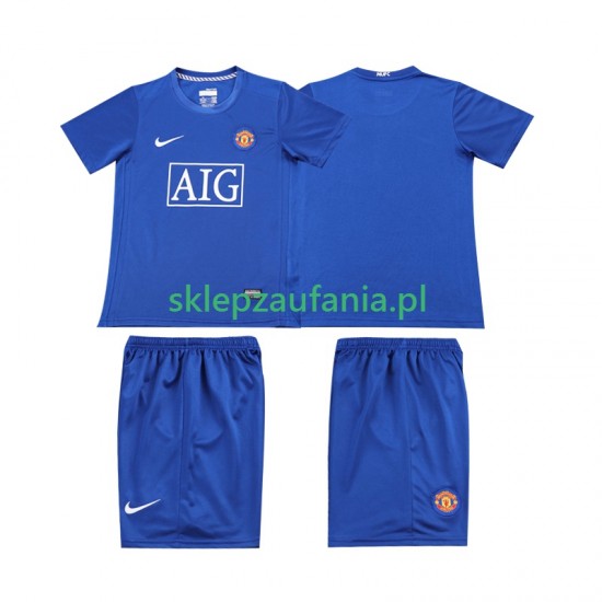 3-13 år Barn Manchester Utd drakt 2009 Retro Tredje 2008 Korte Ermer