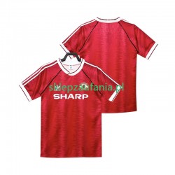 Herre Manchester Utd drakt 1992 Retro Hjemme 1990 Korte Ermer