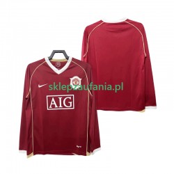 Herre Manchester Utd drakt 2007 Retro Hjemme 2006 Langermet