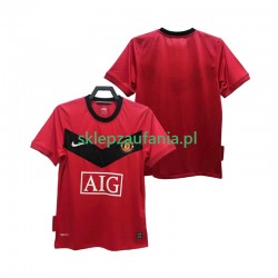 Herre Manchester Utd drakt 2009 Retro Hjemme 2010 Korte Ermer