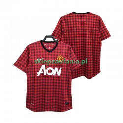 Herre Manchester Utd drakt 2012 2013 Retro Hjemme Korte Ermer
