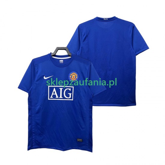Herre Manchester Utd drakt 2009 Retro Tredje 2008 Korte Ermer