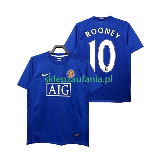 Herre Manchester Utd drakt Rooney 10 2009 Retro Tredje 2008 Korte Ermer