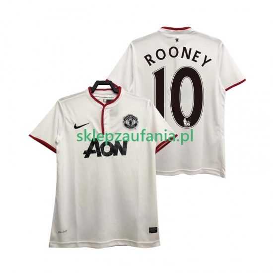 Herre Manchester Utd drakt Rooney 10 2013 2014 Retro Tredje Korte Ermer