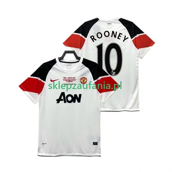 Herre Manchester Utd drakt Rooney 10 Champions League 2012 Retro Tredje 2011 Korte Ermer