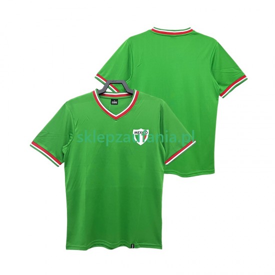 Herre Mexico drakt 1970 Retro Hjemme Korte Ermer