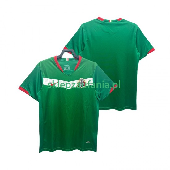 Herre Mexico drakt Retro Hjemme 2006 Korte Ermer