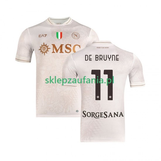 Herre Napoli drakt Kevin De Bruyne 11 Borte 2025-2026 Korte Ermer