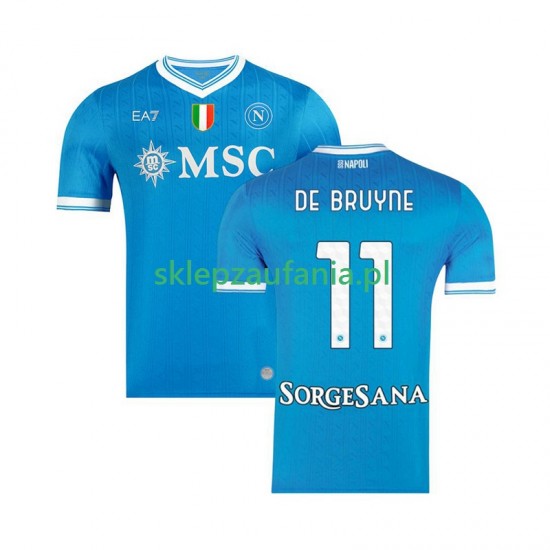 Herre Napoli drakt Kevin De Bruyne 11 Hjemme 2025-2026 Korte Ermer