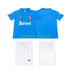 3-13 år Barn Napoli drakt 1987 1988 Retro Hjemme Korte Ermer 3-13 år Barn Napoli drakt 1987 1988 Retro Hjemme Korte Ermer