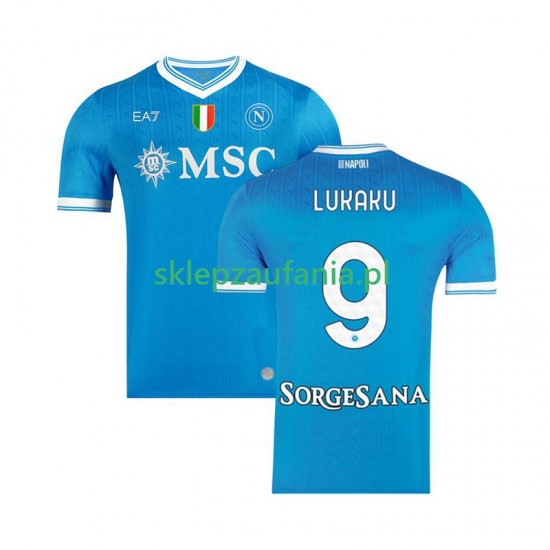 Herre Napoli drakt Romelu Lukaku 9 Hjemme 2025-2026 Korte Ermer