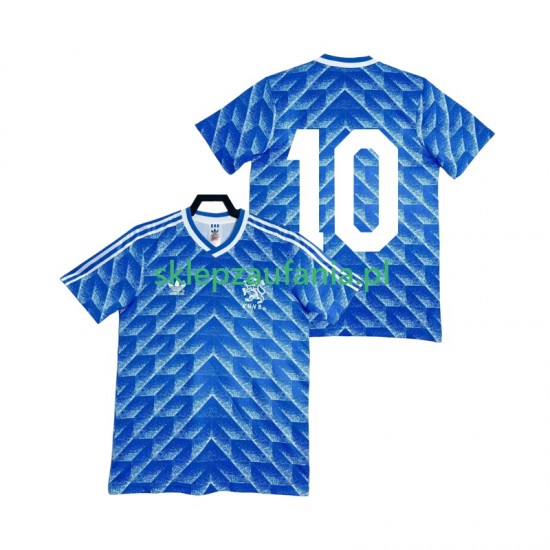 Herre Nederland drakt 10 1998 Retro Borte Korte Ermer