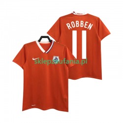 Herre Nederland drakt ROBBEN 11 Retro Hjemme 2008 Korte Ermer