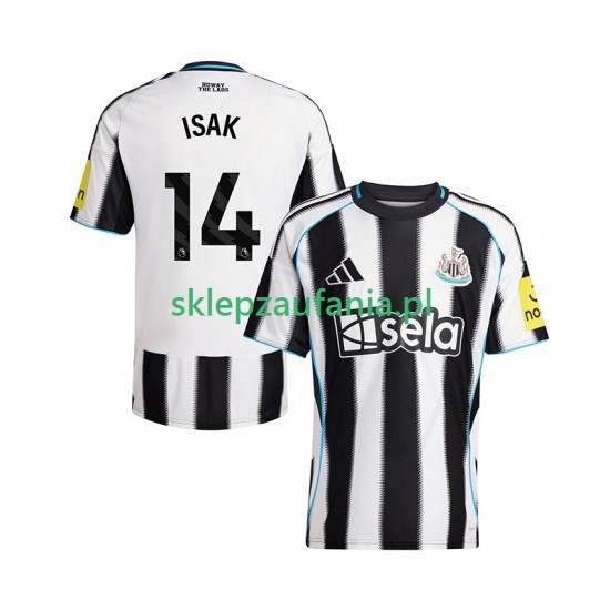 Herre Newcastle United drakt Alexander Isak 14 Hjemme 2025-2026 Korte Ermer