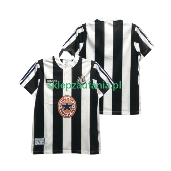 Herre Newcastle United drakt 1995 1997 Retro Hjemme Korte Ermer