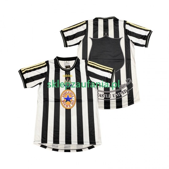 Herre Newcastle United drakt 1997 Retro Hjemme 1999 Korte Ermer