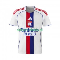 Herre Olympique Lyonnais drakt Hjemme 2025-2026 Korte Ermer Herre Olympique Lyonnais drakt Hjemme 2025-2026 Korte Ermer