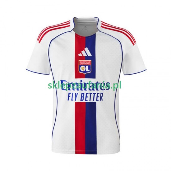 Herre Olympique Lyonnais drakt Hjemme 2025-2026 Korte Ermer