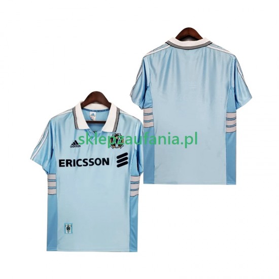 Herre Olympique de Marseille drakt 1998 Retro Borte 1999 Korte Ermer