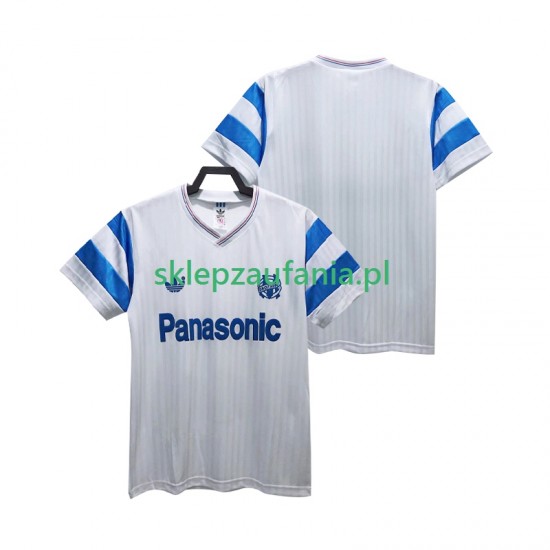 Herre Olympique de Marseille drakt Retro Hjemme 1990 Korte Ermer
