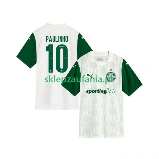 Herre Palmeiras drakt Paulinho 10 Borte 2025-2026 Korte Ermer
