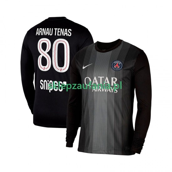 Herre Keeper Paris Saint-Germain drakt Arnau Tenas 80 Hjemme 2025-2026 Langermet