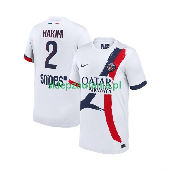 Herre Paris Saint-Germain drakt Hakimi 2 Borte 2025-2026 Korte Ermer