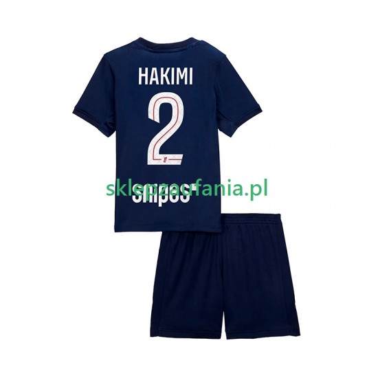 3-13 år Barn Paris Saint-Germain drakt Hakimi 2 Hjemme 2025-2026 Korte Ermer