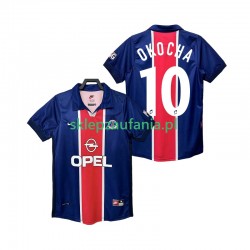 Herre Paris Saint-Germain drakt OKOCHA 10 1998 Retro Hjemme 1999 Korte Ermer Herre Paris Saint-Germain drakt OKOCHA 10 1998 Retro Hjemme 1999 Korte Ermer