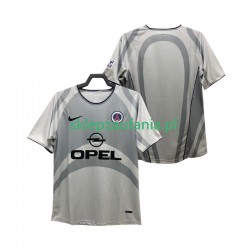 Herre Paris Saint-Germain drakt 2001 2002 Retro Borte Korte Ermer Herre Paris Saint-Germain drakt 2001 2002 Retro Borte Korte Ermer