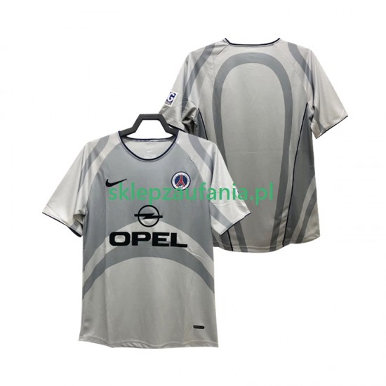 Herre Paris Saint-Germain drakt 2001 2002 Retro Borte Korte Ermer