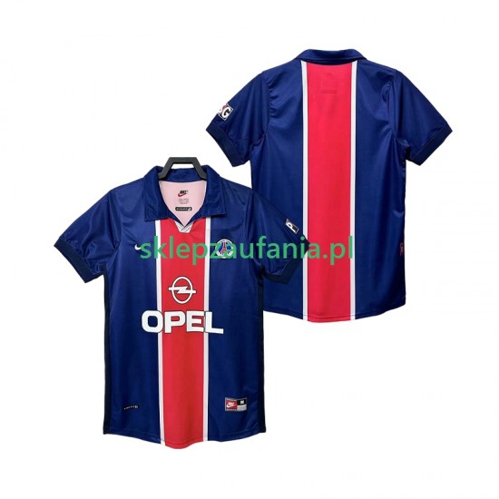 Herre Paris Saint-Germain drakt 1998 Retro Hjemme 1999 Korte Ermer