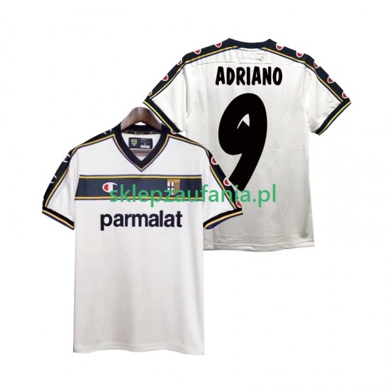 Herre Parma drakt ADRIANO 9 2002 2003 Retro Borte Korte Ermer