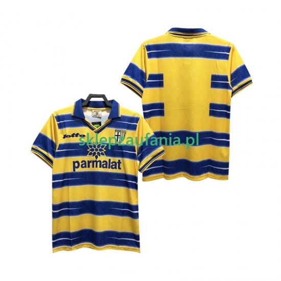 Herre Parma drakt 1998 Retro Hjemme 1999 Korte Ermer