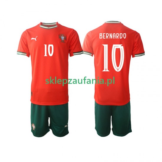 3-13 år Barn Portugal drakt Bernardo Silva 10 Hjemme 2025-2026 Korte Ermer