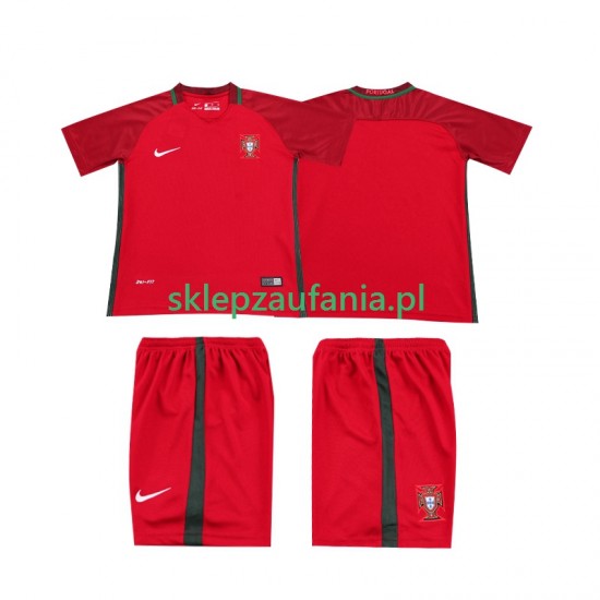 3-13 år Barn Portugal drakt 2016 Retro Hjemme Korte Ermer