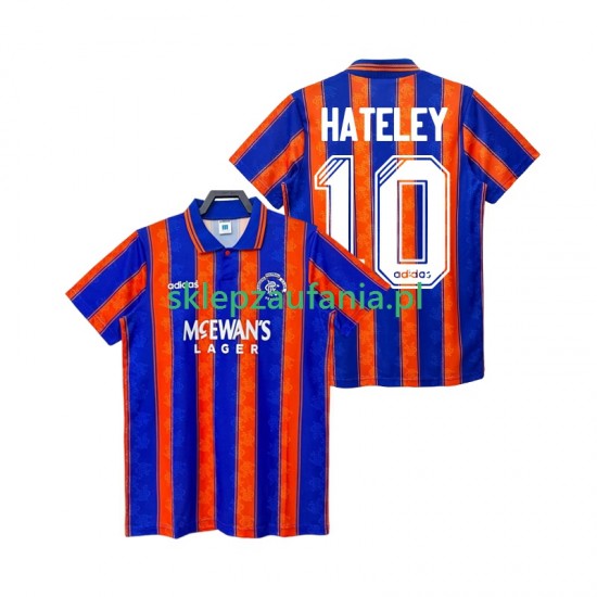Herre Rangers drakt HATELEY 10 1993 Retro Borte 1994 Korte Ermer