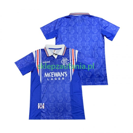 Herre Rangers drakt 1996 1997 Retro Hjemme Korte Ermer