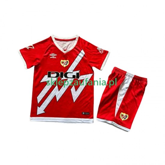 3-13 år Barn Rayo Vallecano drakt Hjemme 2024-2025 Korte Ermer