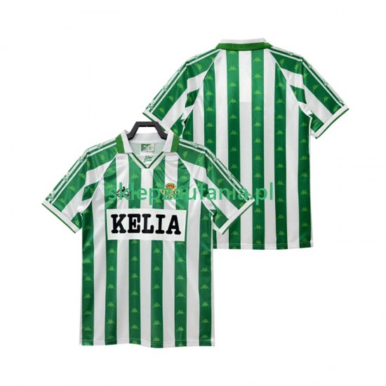 Herre Real Betis drakt 1995 1996 Retro Hjemme Korte Ermer