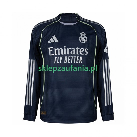 Herre Real Madrid drakt Borte 2025-2026 Langermet