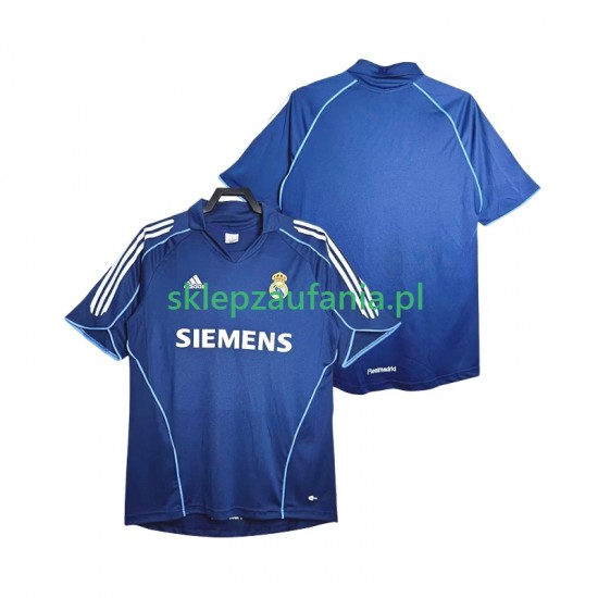 Herre Real Madrid drakt 2005 Retro Borte 2006 Korte Ermer